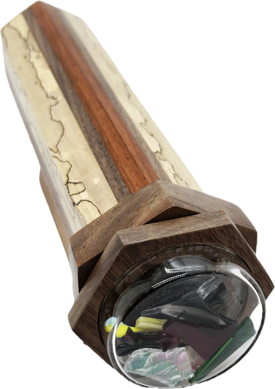 Hexagonal Striped Wheel Kaleidoscope - Thibodeau