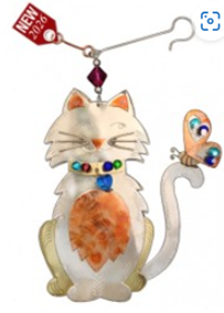 Fluffy Cat Ornament 