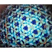 Mini multicolored Kaleidoscope with sea turtle by Alan and Nancy Lindenmier 