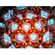 Green Treasure Box Kaleidoscope with ivy leaf by Alan and Nancy Lindenmier 