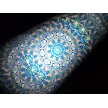 Blue Blown Glass Turning End kaleidoscope by Motohiro Sato 