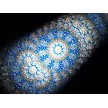 Blue Blown Glass Turning End kaleidoscope by Motohiro Sato 