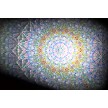 Pastel Swirl Blown Glass Turning End kaleidoscope by Motohiro Sato 