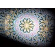 Pastel Swirl Blown Glass Turning End kaleidoscope by Motohiro Sato 